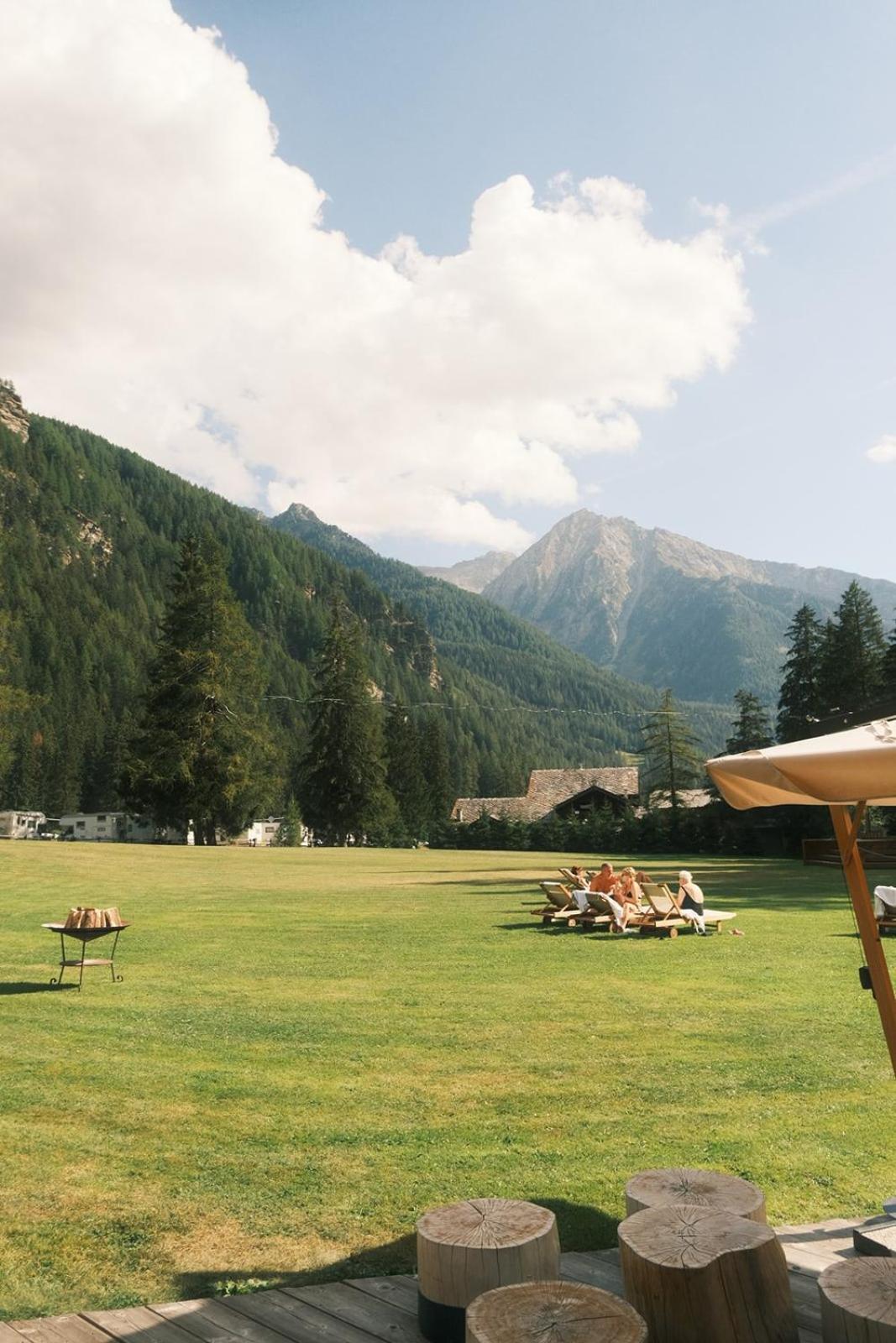 Hotel Aethos Monterosa Champoluc Esterno foto