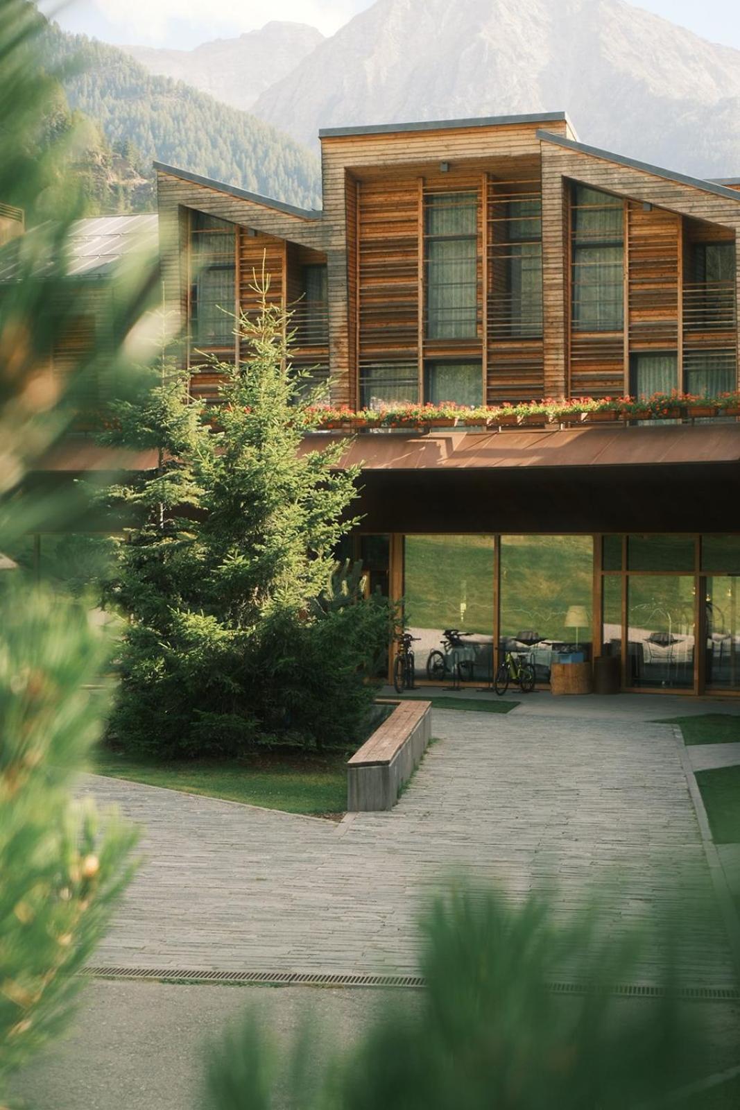 Hotel Aethos Monterosa Champoluc Esterno foto