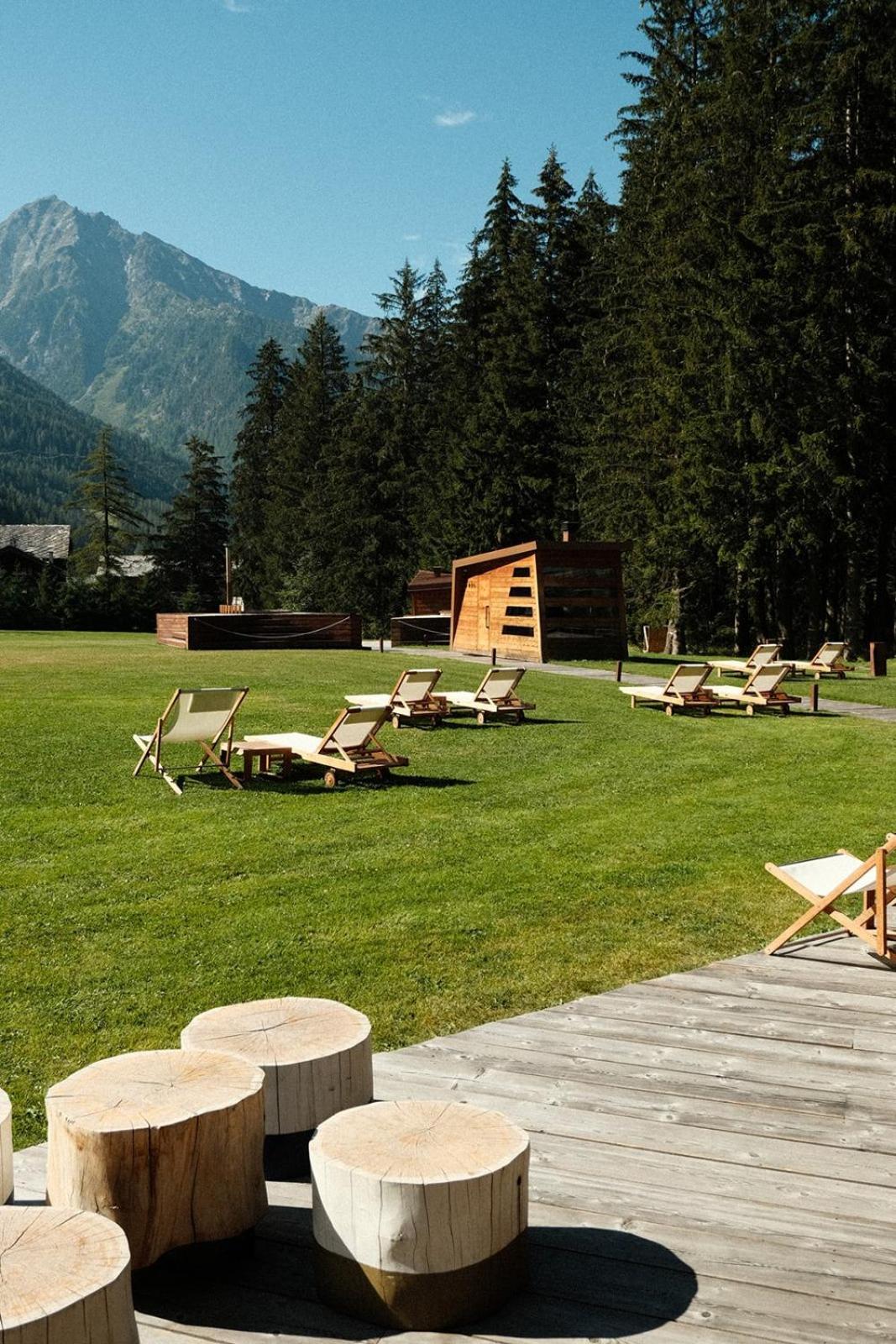 Hotel Aethos Monterosa Champoluc Esterno foto