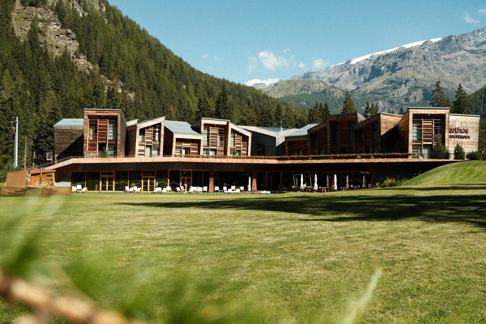 Hotel Aethos Monterosa Champoluc Esterno foto