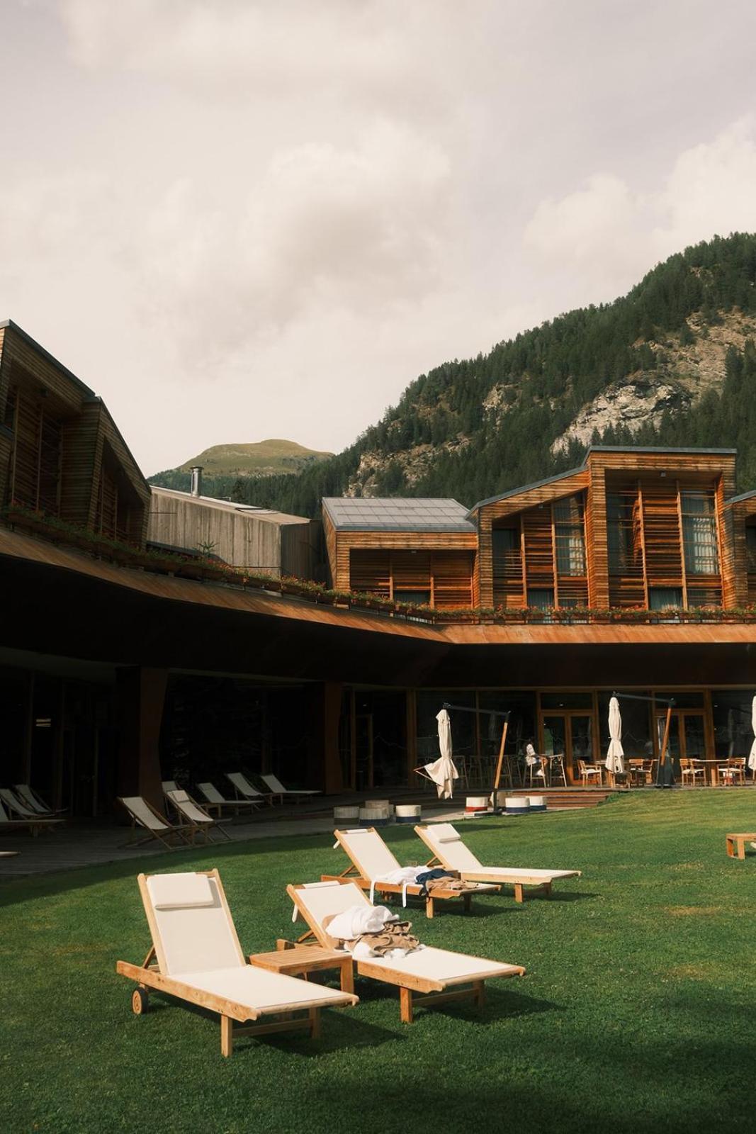 Hotel Aethos Monterosa Champoluc Esterno foto